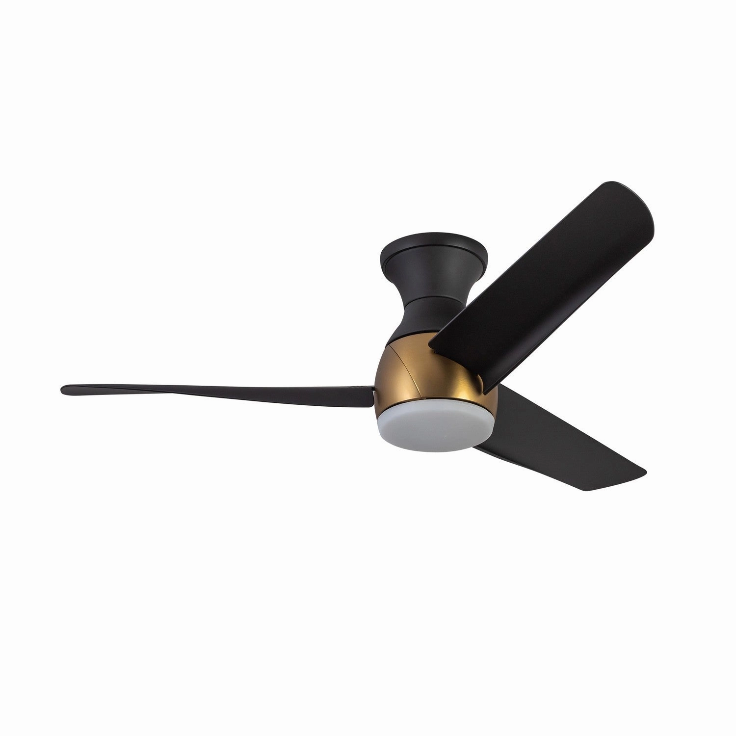 Thalia 54"Hugger Fan Brushed Gold/Matte Black