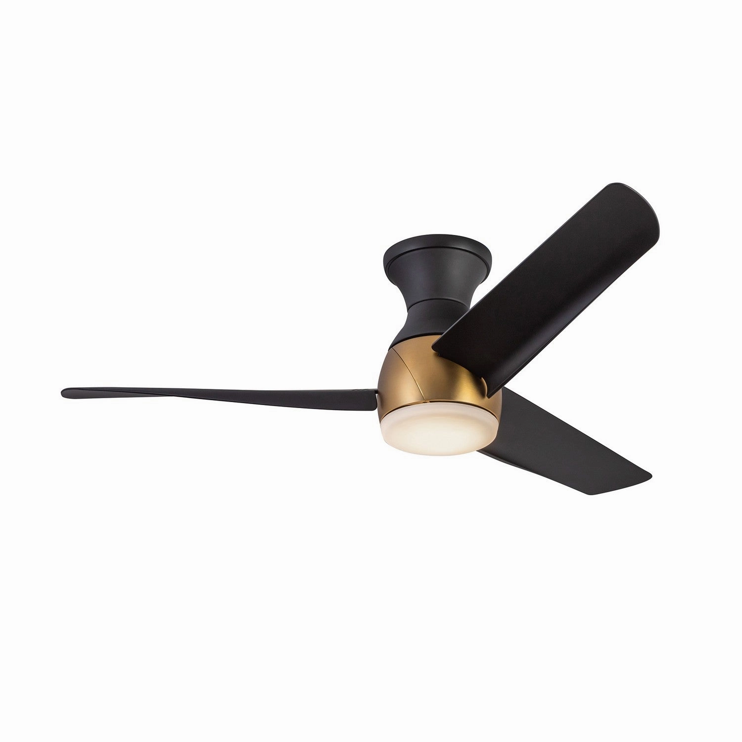 Thalia 54"Hugger Fan Brushed Gold/Matte Black
