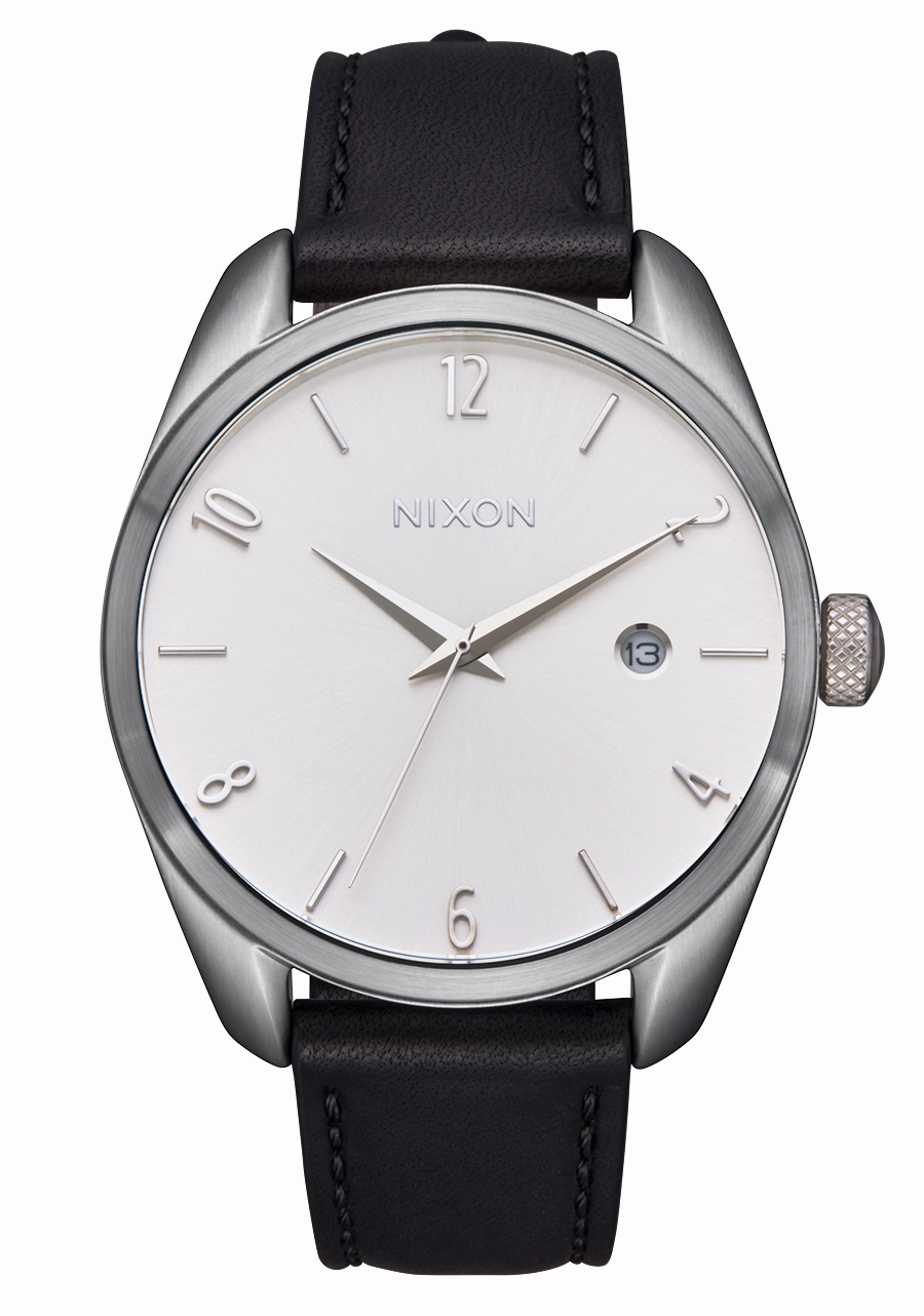 Thalia Leather - Silver / Black
