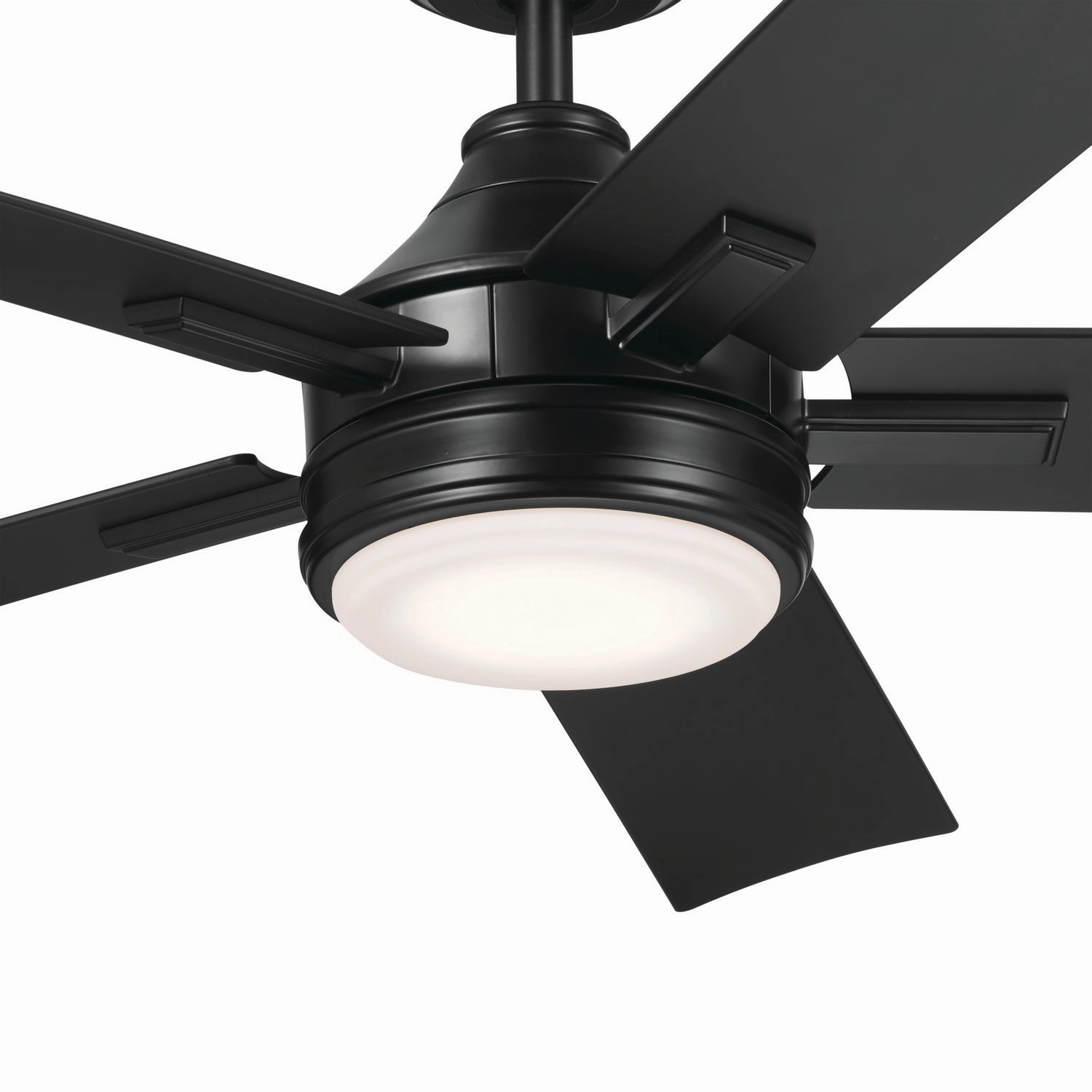 Tide 52"Ceiling Fan Satin Black