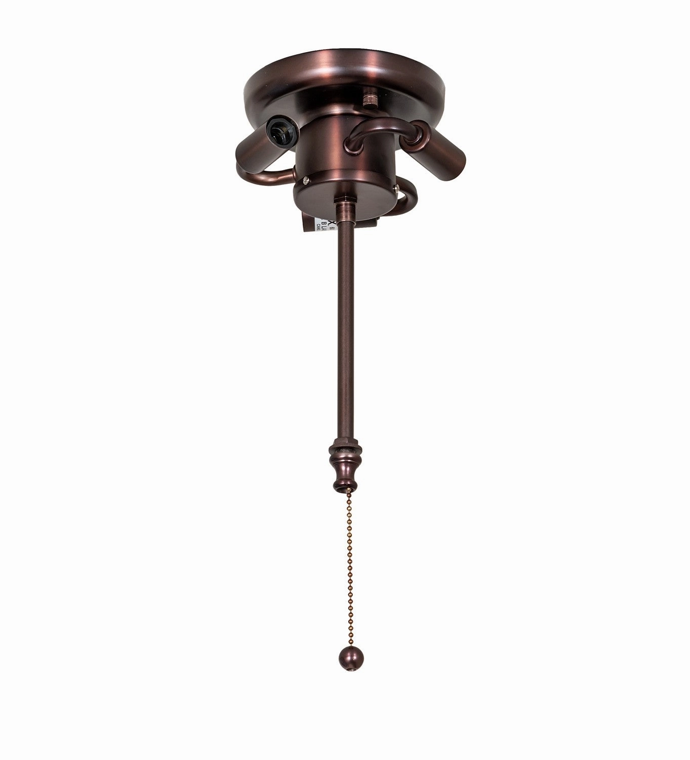 Tiffany Wisteria Three Light Fan Light Fixture
