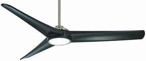 Timber 68"Ceiling Fan Brushed Nickel medium size fans for home ventilation