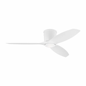 Titus 52" Ceiling Fan Matte White ifan smart fans for connected homes