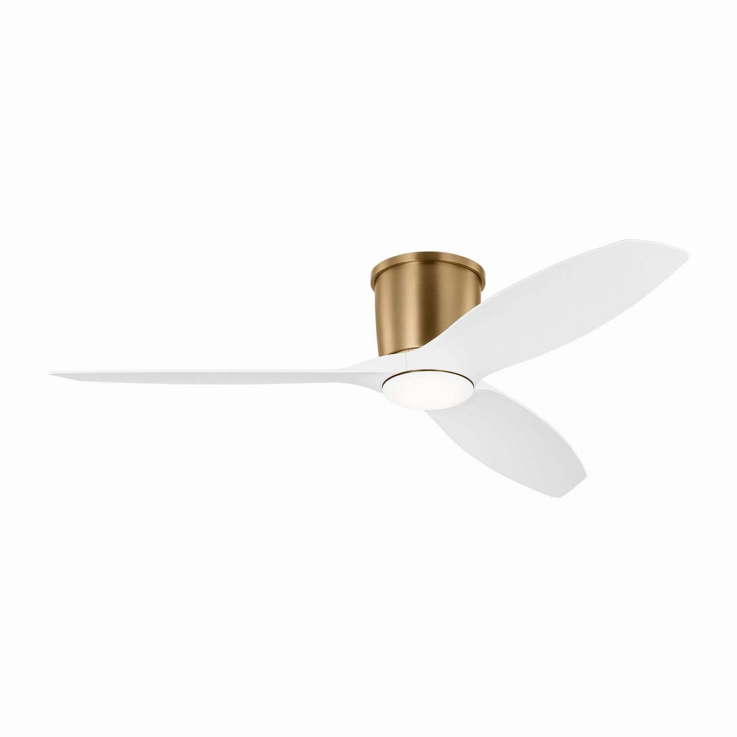 Titus 52" Ceiling Fan Satin Brass ifan smart fans for connected homes