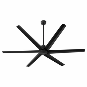 Titus 80"Ceiling Fan Matte Black large electric fans for spacious rooms