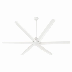 Titus 80"Ceiling Fan Studio White large electric fans for spacious rooms