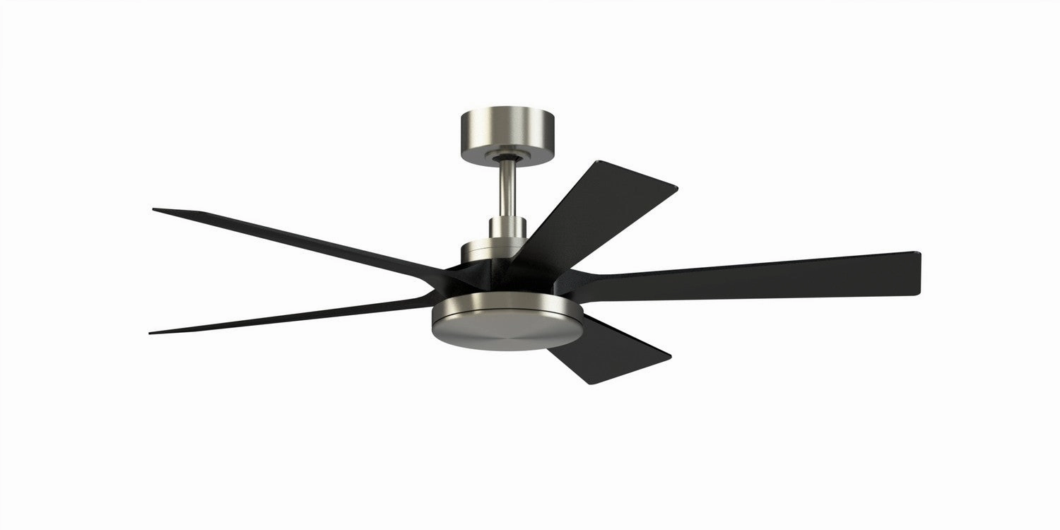 TorchAire 52 52"Ceiling Fan Brushed Nickel compact medium fans for desks and counters