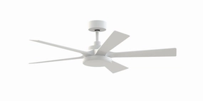 TorchAire 52 52"Ceiling Fan Matte White oscillating medium fans with strong airflow