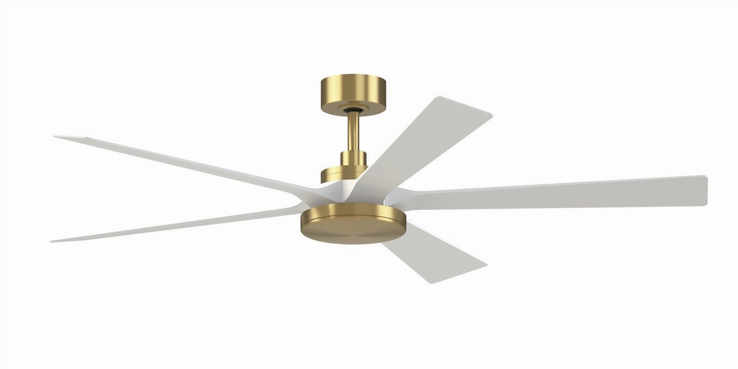 TorchAire 64 64"Ceiling Fan Brushed Satin Brass portable medium fans with handle design