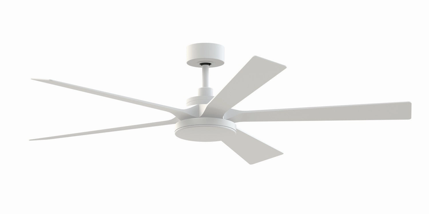 TorchAire 64 64"Ceiling Fan Matte White energy-efficient medium fans with remote