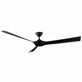 Torque 70"Ceiling Fan Matte Black energy-efficient medium fans with remote