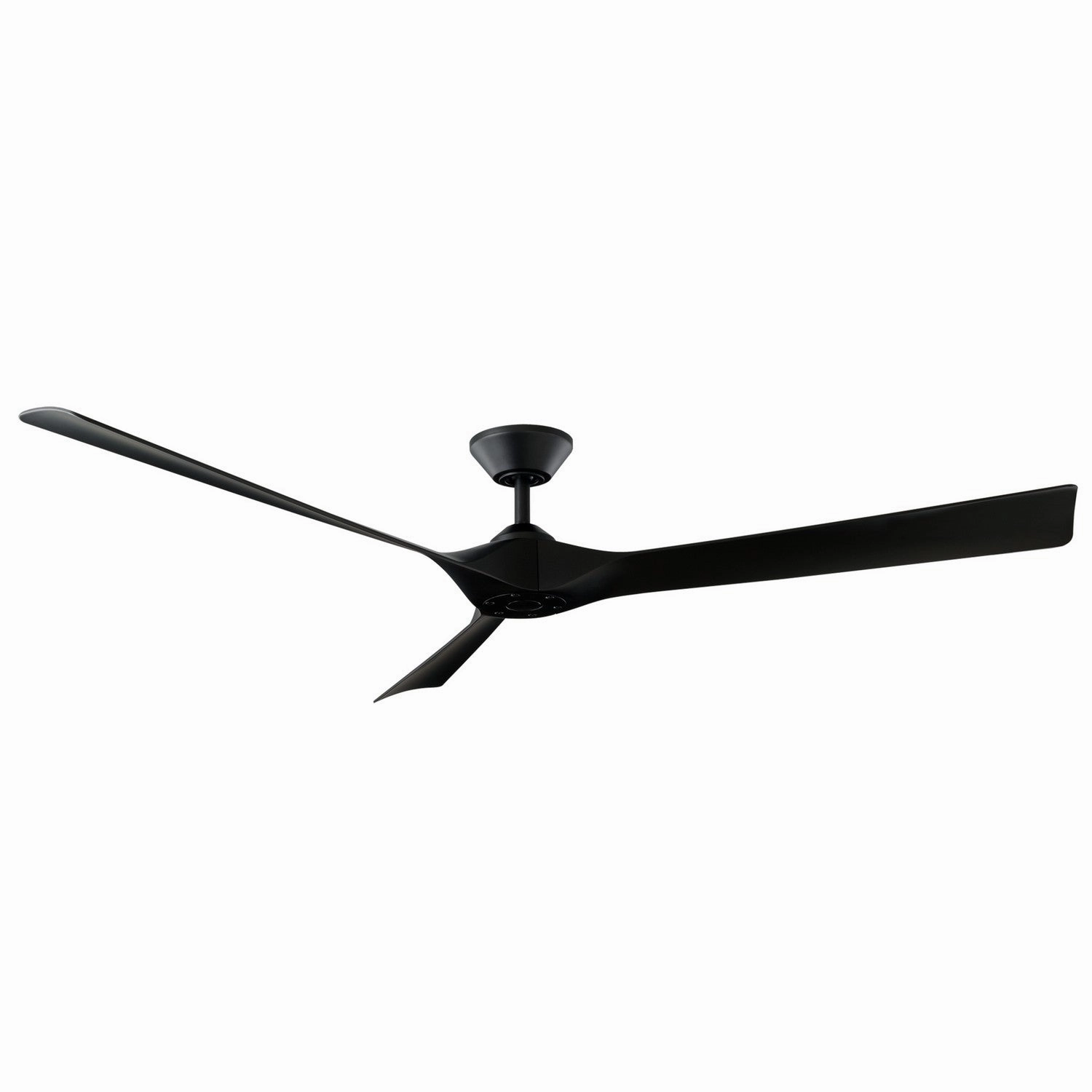 Torque 70"Ceiling Fan Matte Black energy-efficient medium fans with remote