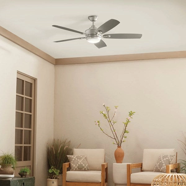 Tranquil 56"Ceiling Fan Brushed Nickel