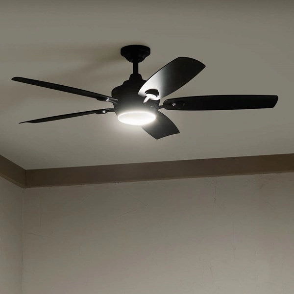 Tranquil 56"Ceiling Fan Satin Black