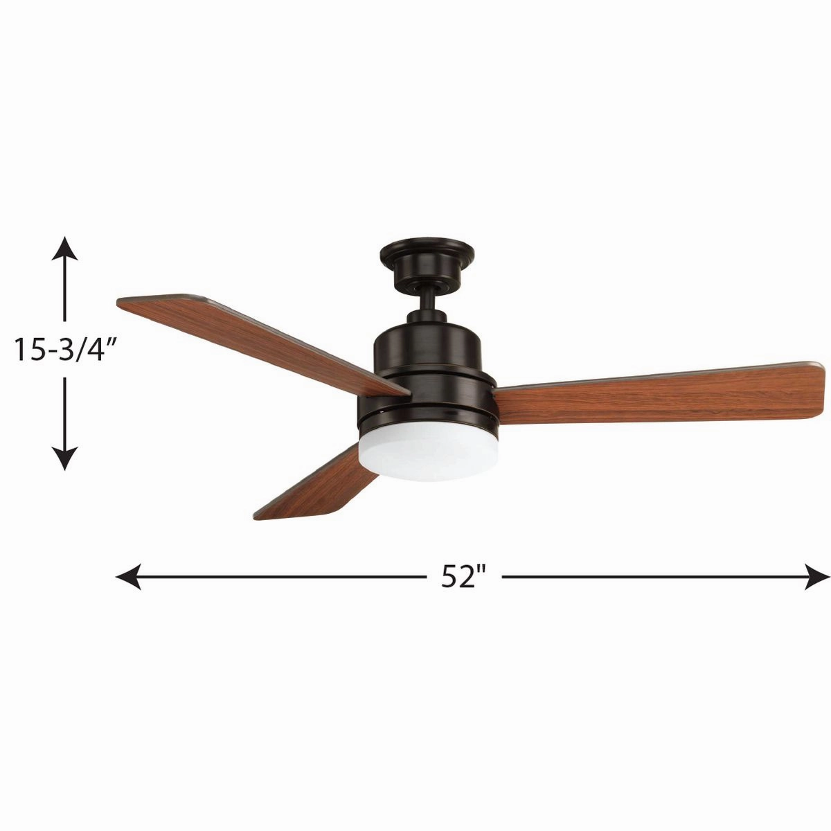 Trevina 52"Ceiling Fan Antique Bronze
