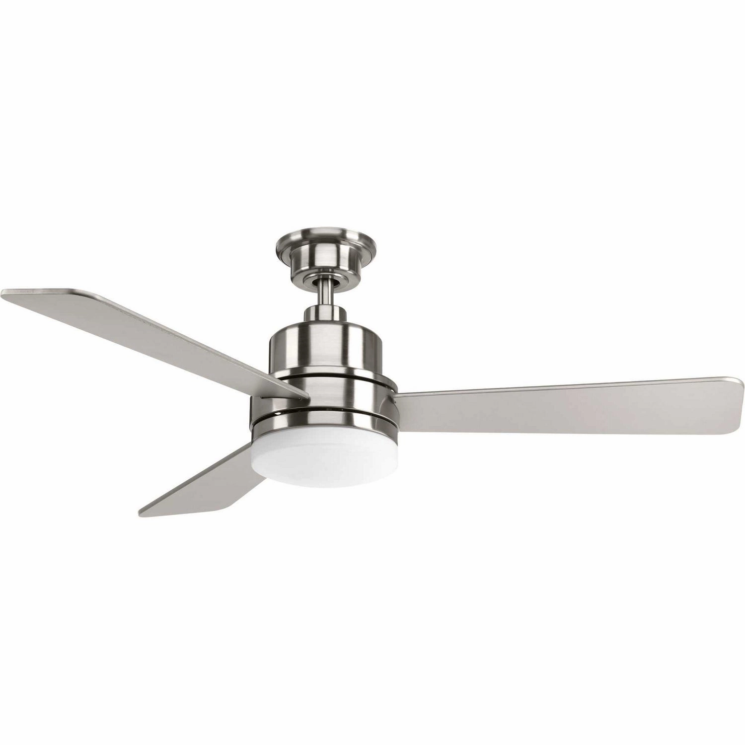 Trevina 52"Ceiling Fan Brushed Nickel stylish medium fans for contemporary homes