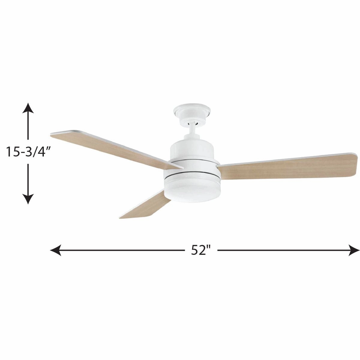 Trevina 52"Ceiling Fan White