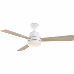 Trevina 52"Ceiling Fan White modern medium fans for everyday cooling