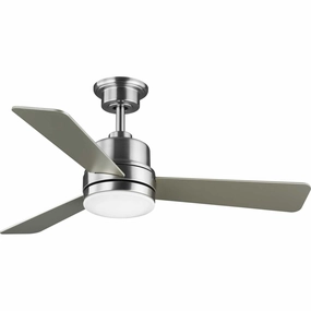 Trevina Ii 44"Ceiling Fan Brushed Nickel small electric fans for personal cooling