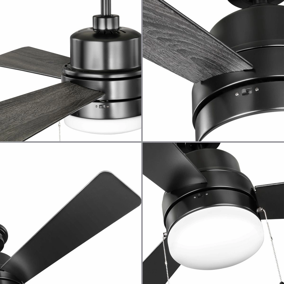 Trevina V 52"Ceiling Fan Matte Black