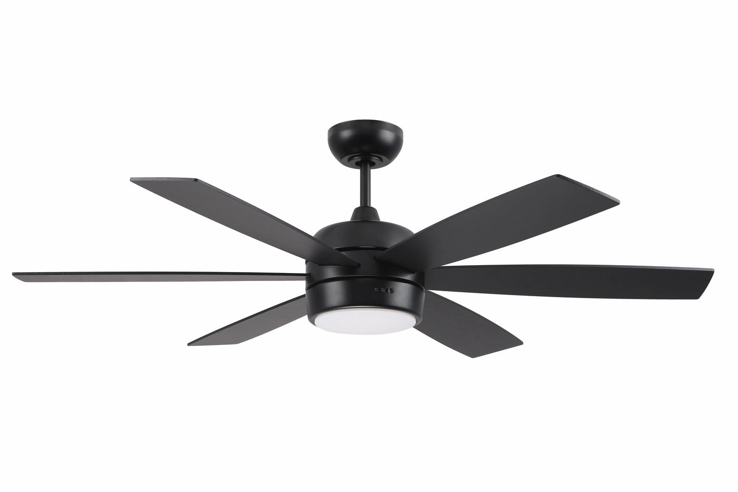 Trevor 52"Ceiling Fan Flat Black portable medium fans with handle design