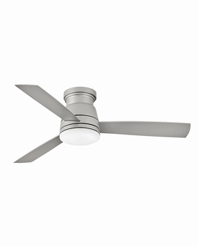 Trey 52"Ceiling Fan Brushed Nickel portable medium fans with handle design