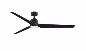 TriAire Custom Motor Dark Bronze energy-efficient medium fans with remote