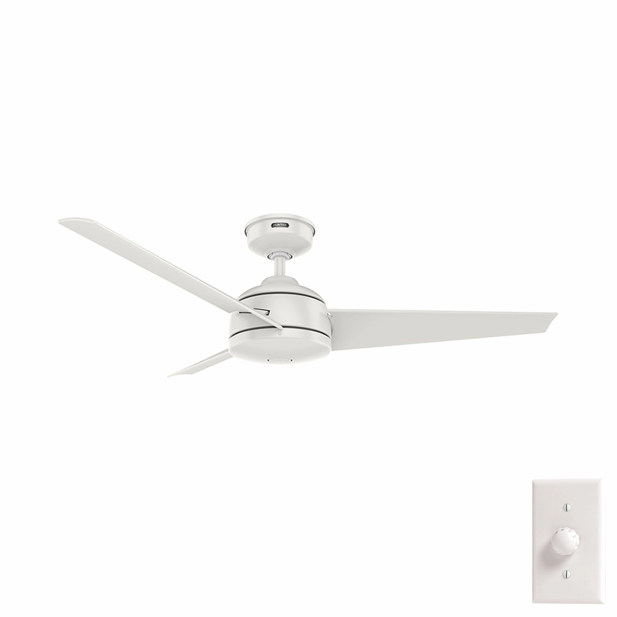 Trimaran 52"Ceiling Fan Fresh White