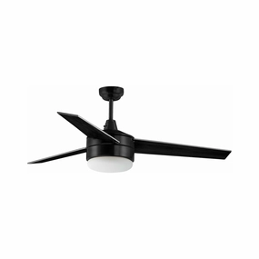 Trio 2-Light LED 52" Ceiling Fan quiet ceiling fans with remote control