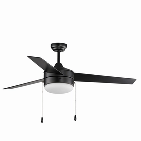 Trio 52"Ceiling Fan Black / Walnut mini handheld fan for personal travel use