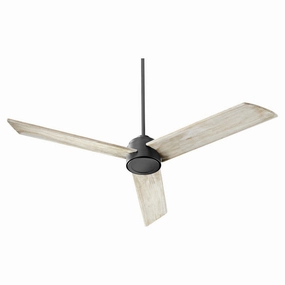 Trio 60"Ceiling Fan Textured Black stylish medium fans for contemporary homes