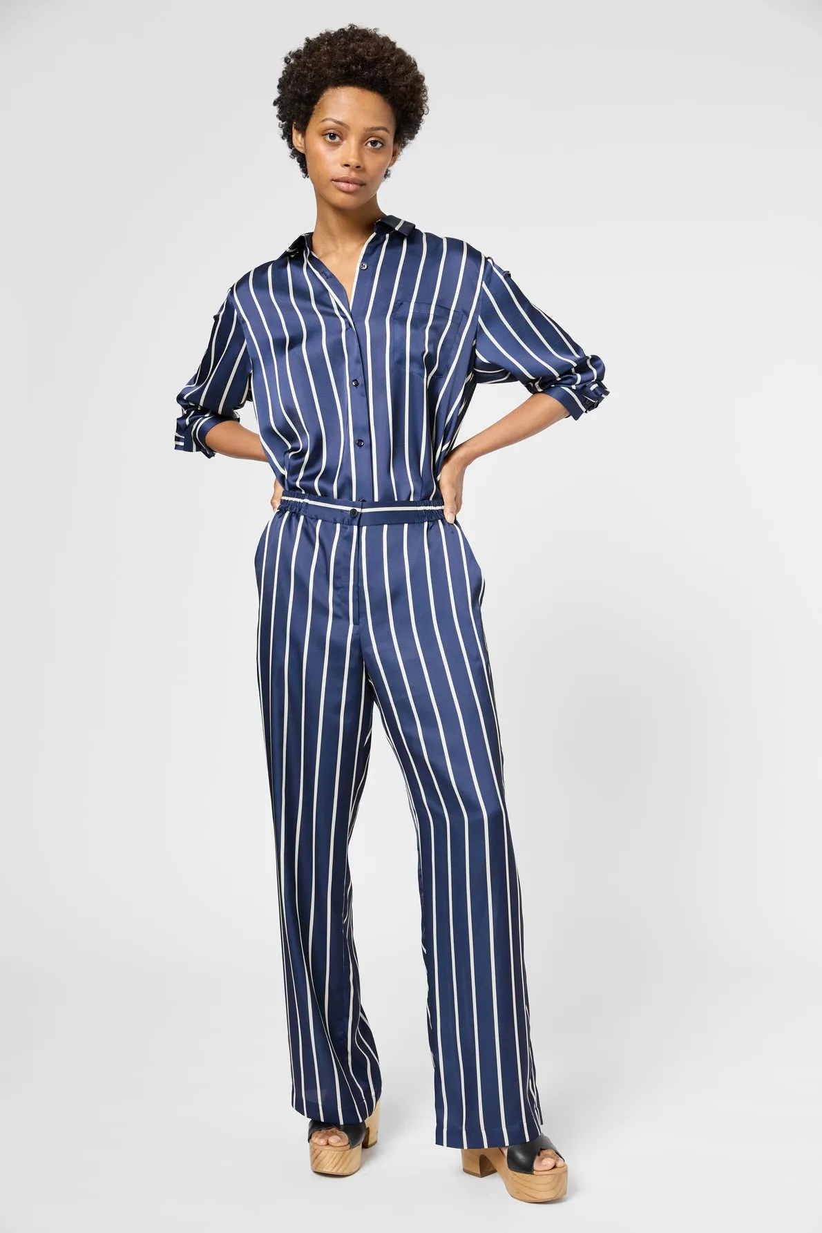 Trouser Laly Dbp97b176 Navy Clothing_Gerard-Darel