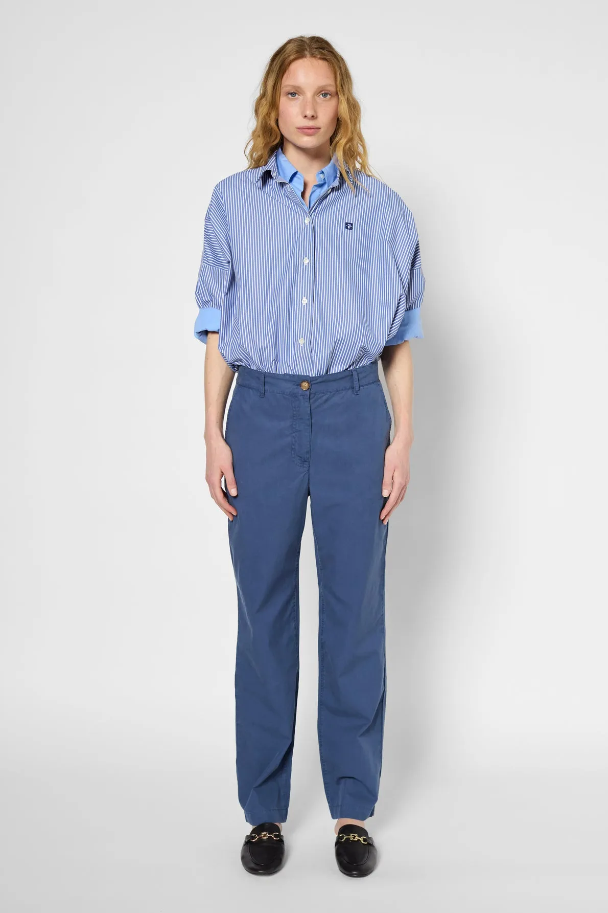 Trouser Laurette Dbp33b057 Indigo Clothing_Gerard-Darel
