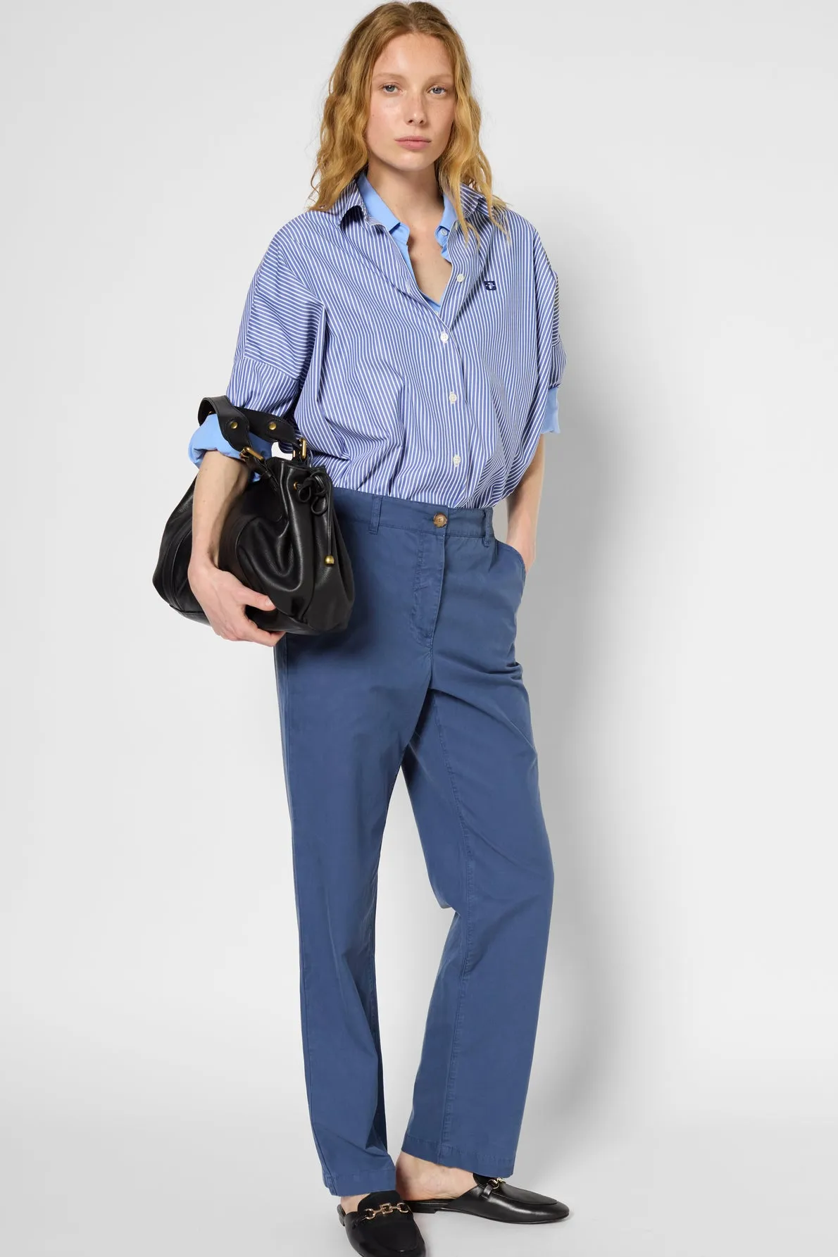 Trouser Laurette Dbp33b057 Indigo Clothing_Gerard-Darel