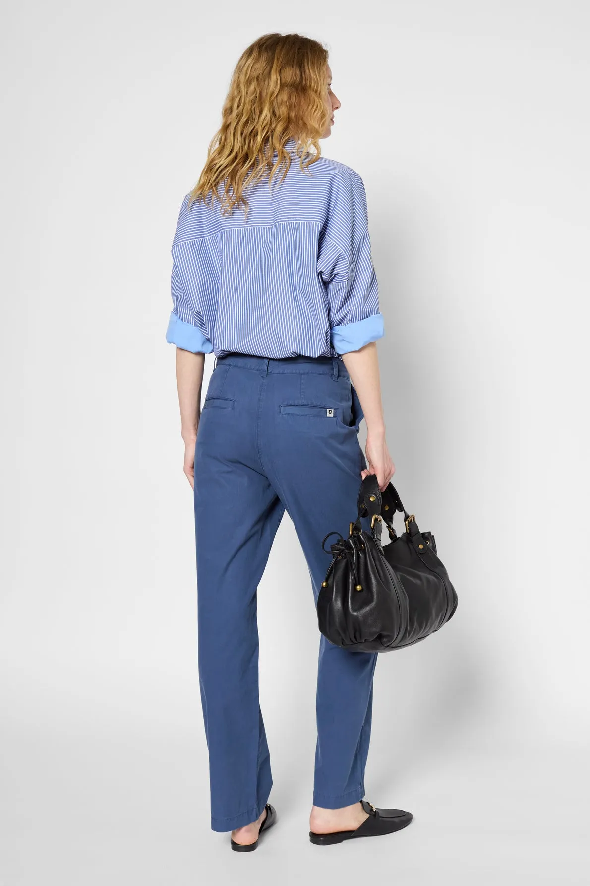 Trouser Laurette Dbp33b057 Indigo Clothing_Gerard-Darel