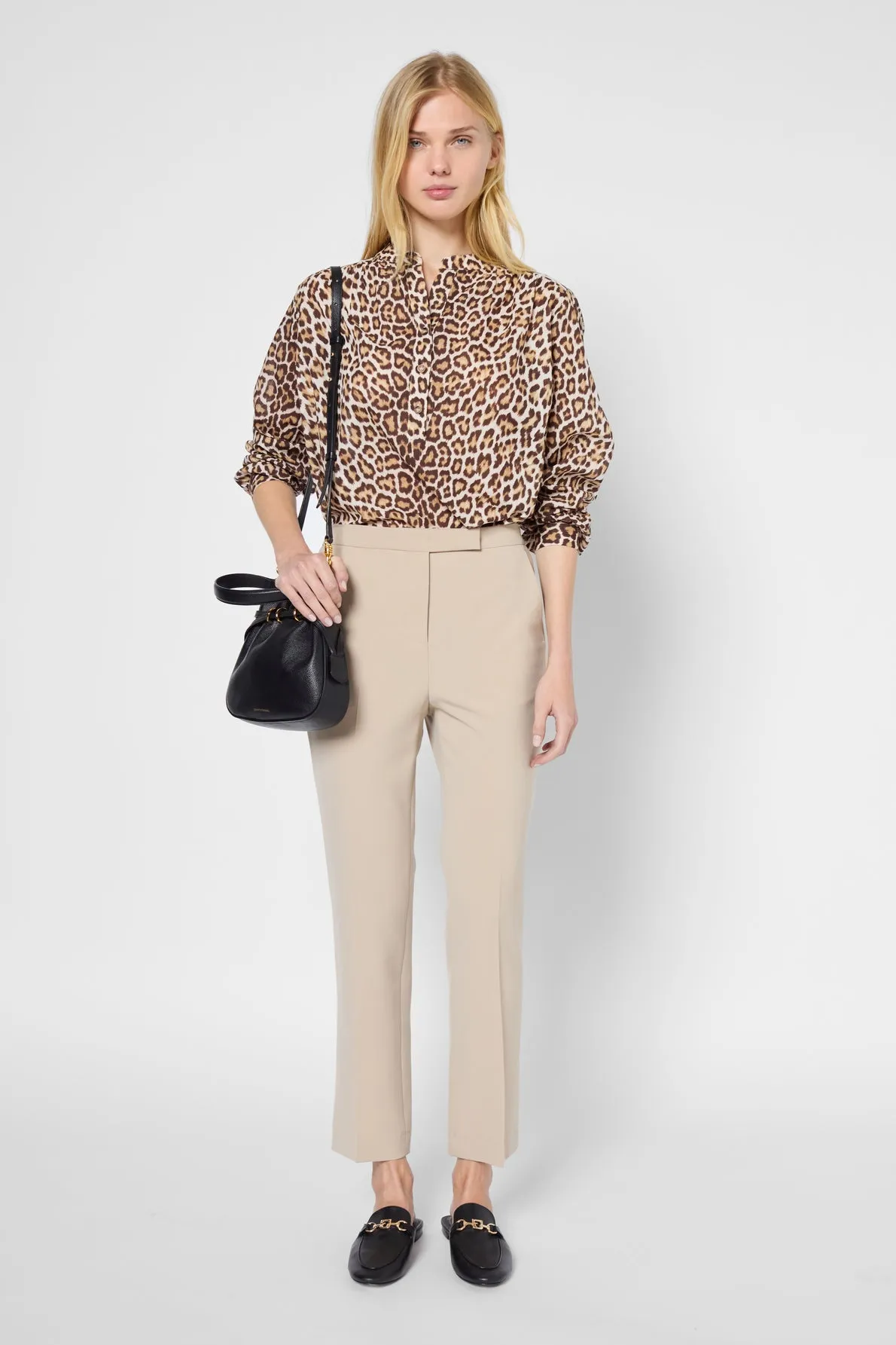 Trouser Liana Dbp26b045 Beige Clothing_Gerard-Darel