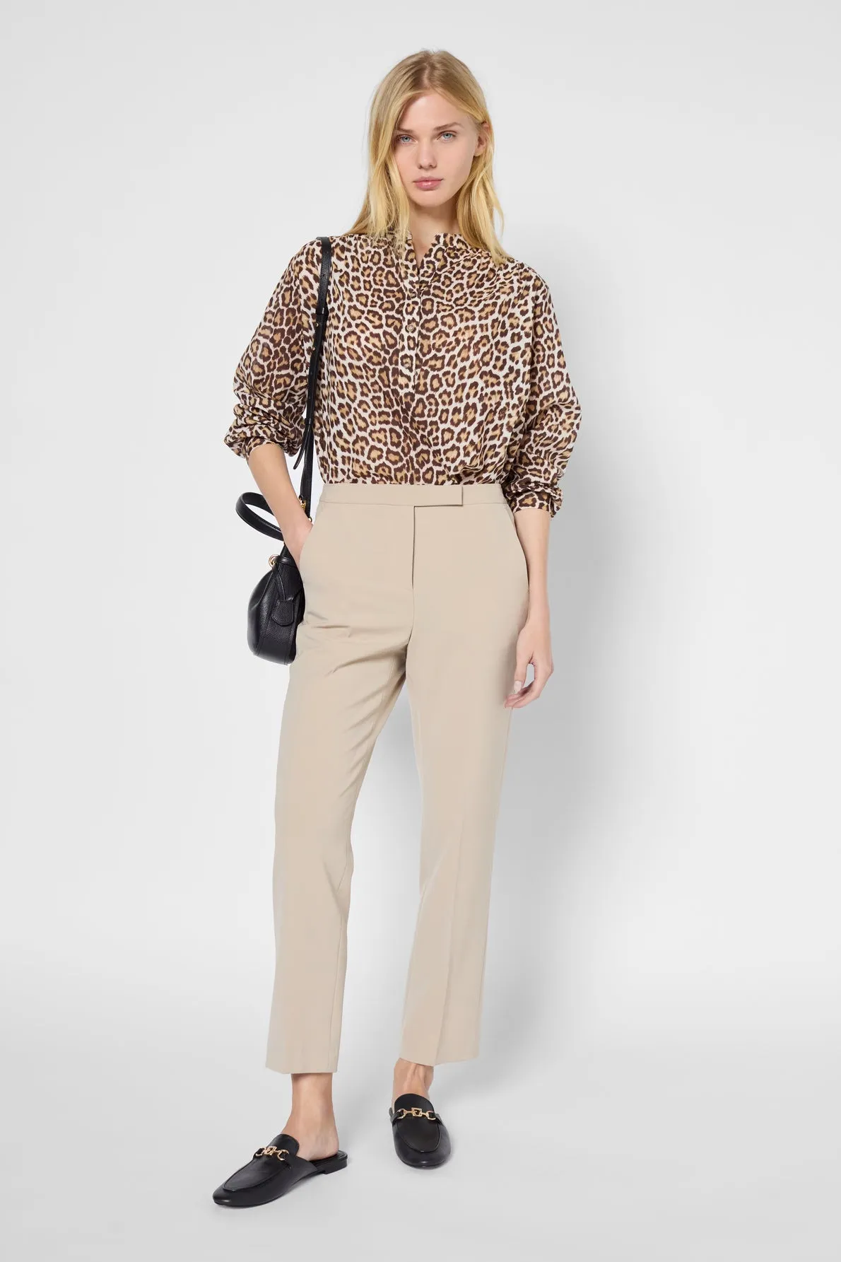 Trouser Liana Dbp26b045 Beige Clothing_Gerard-Darel