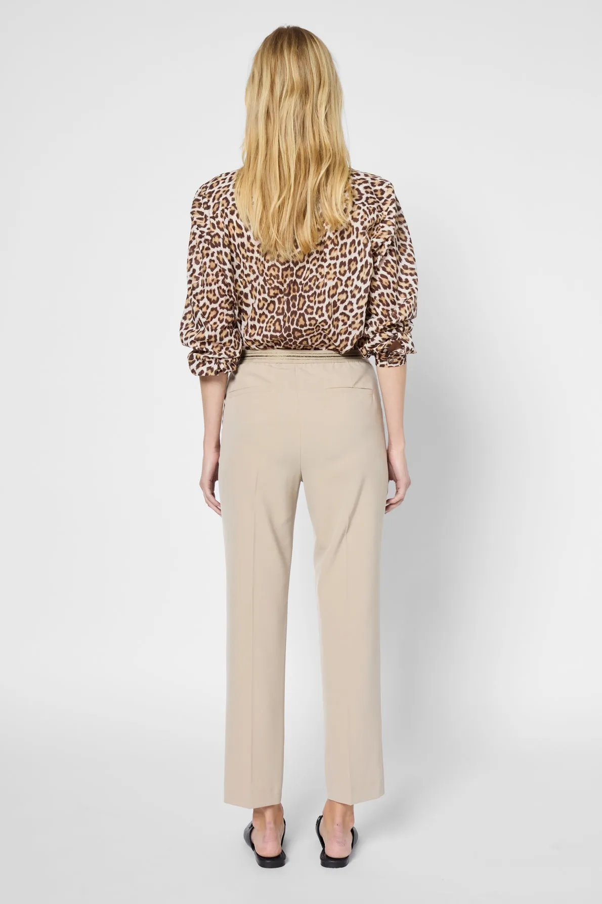 Trouser Liana Dbp26b045 Beige Clothing_Gerard-Darel