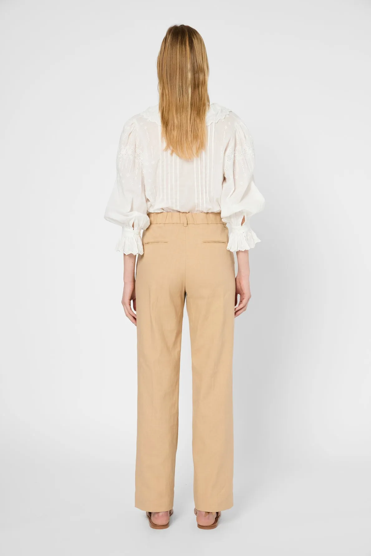 Trouser Lilla Dbp75b032 Sand Clothing_Gerard-Darel
