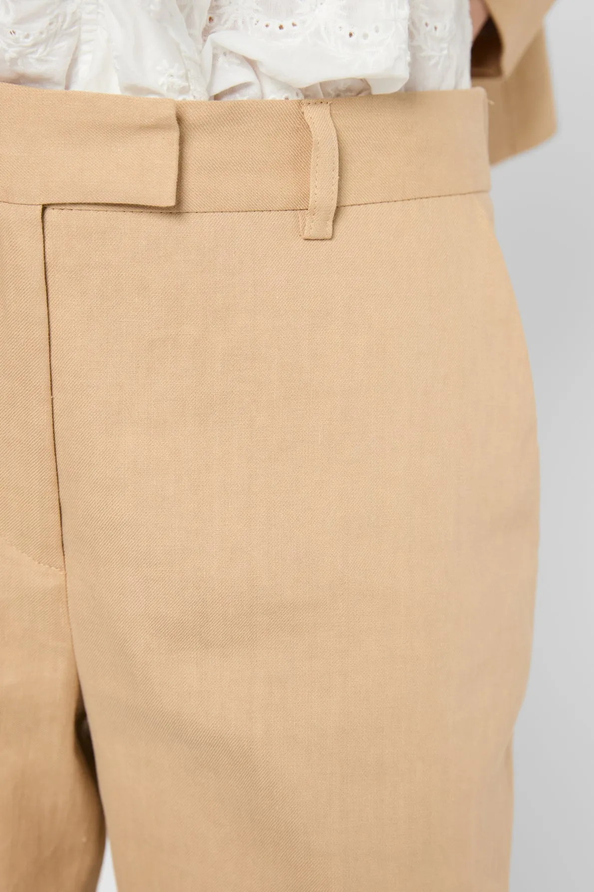 Trouser Lilla Dbp75b032 Sand Clothing_Gerard-Darel