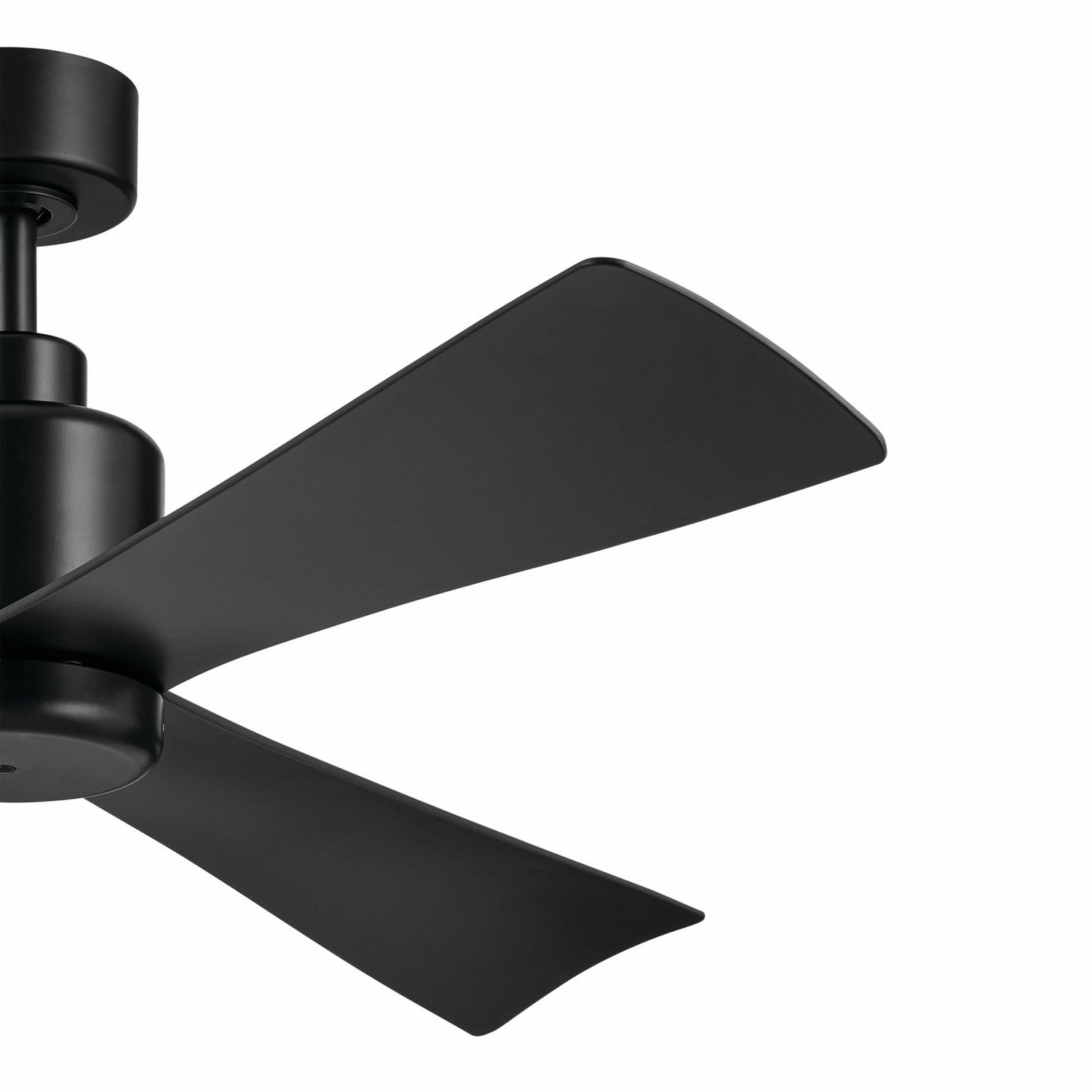 TRUE 52"Ceiling Fan Satin Black