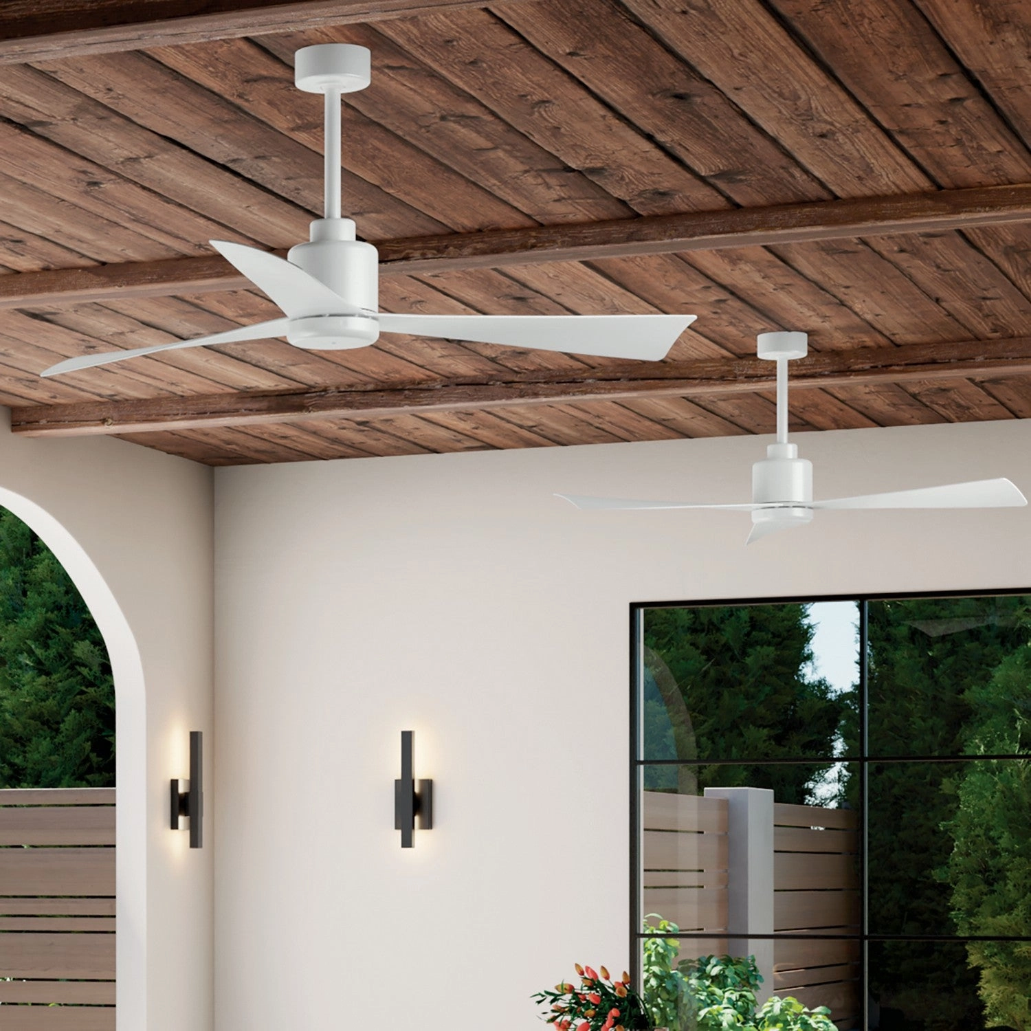 TRUE 52"Ceiling Fan White