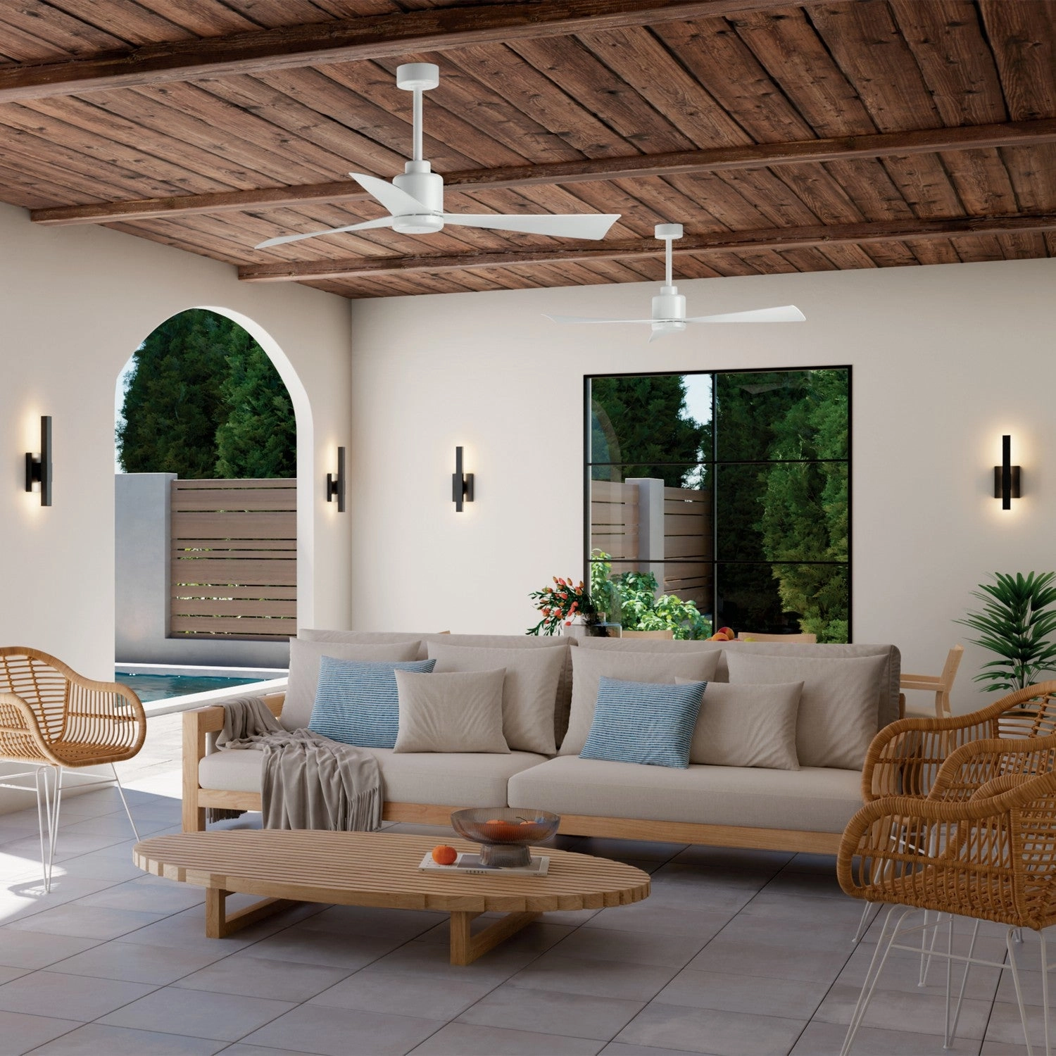 TRUE 52"Ceiling Fan White