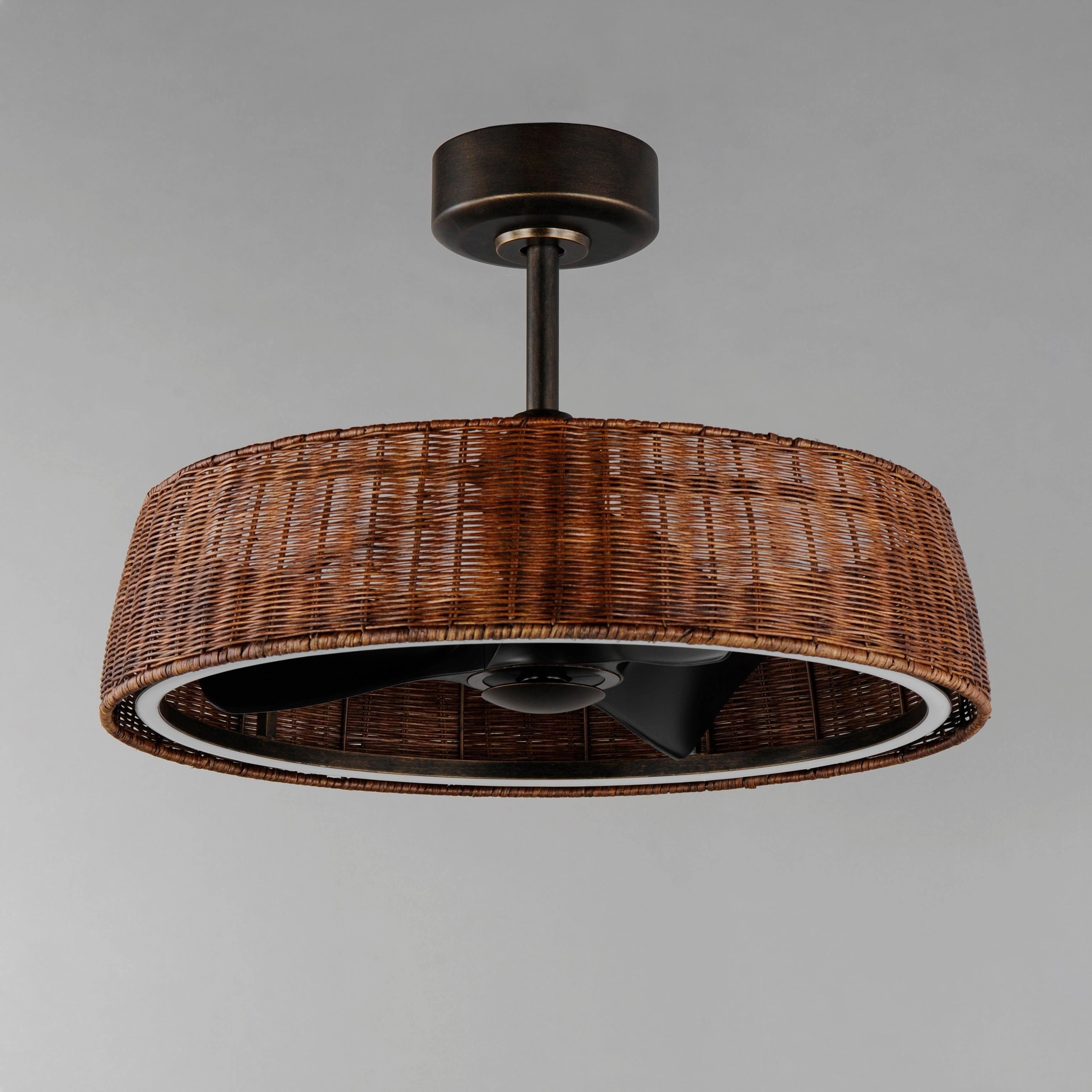 Tulum 28" Wifi-Enabled LED Fandelight