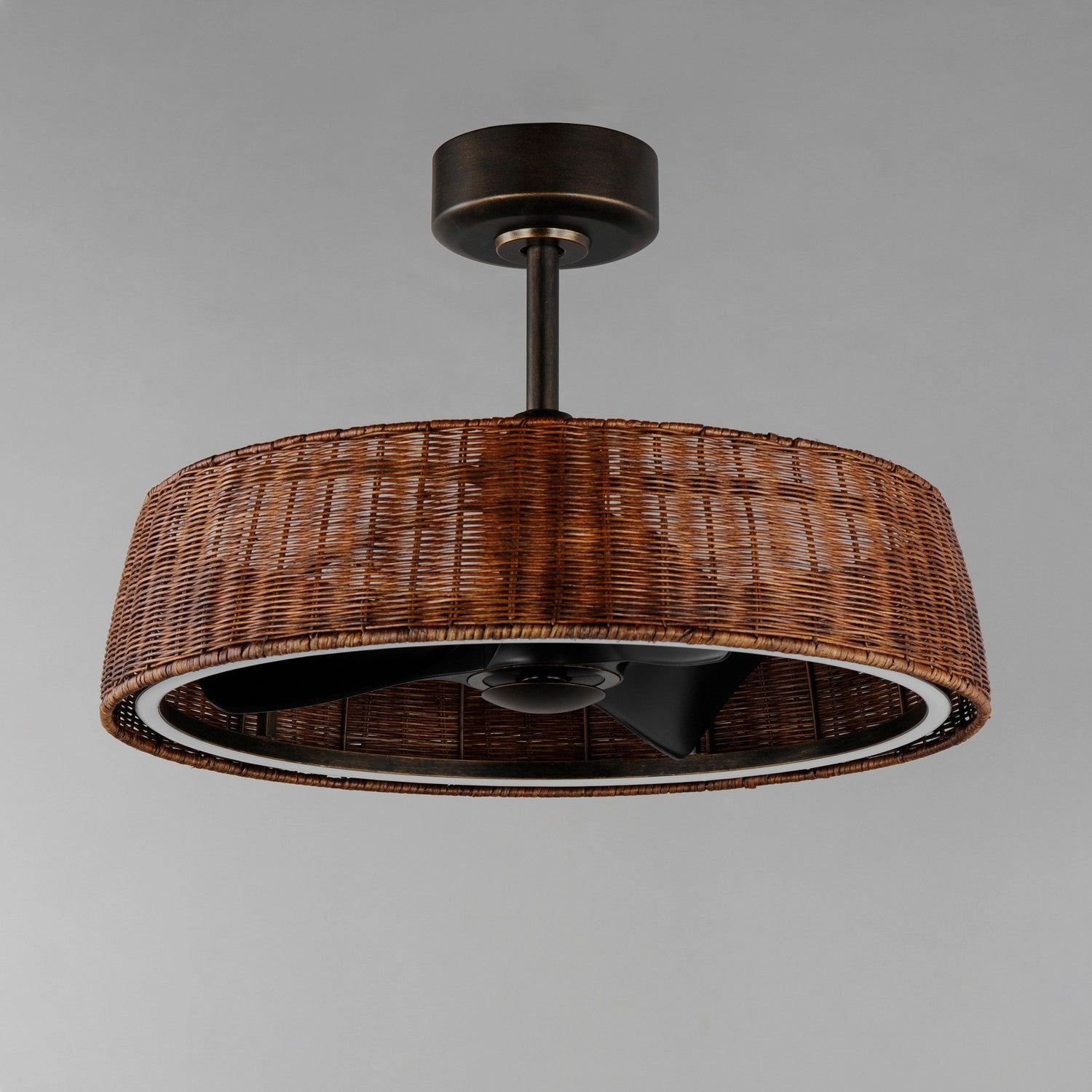 Tulum LED Fandelight Dark Bronze