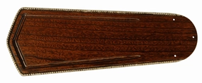 Type 1 Custom Carved Series 56" Blades Walnut/Vintage Madera home cooling fans in medium size