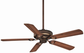 Ultra-Max 54"Ceiling Fan Belcaro Walnut stylish medium fans for contemporary homes