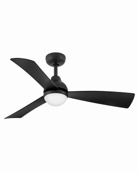 Una 44" Ceiling Fan Matte Black best small fans for home and travel