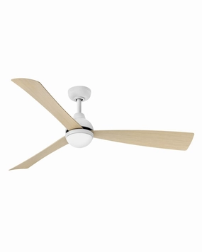Una 56" Ceiling Fan Matte White mini handheld fan for personal travel use