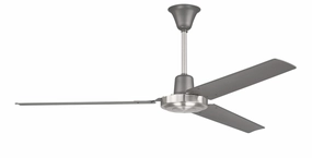 Utility 56"Ceiling Fan Titanium/Brushed Polished Nickel medium electric fans for multi-room use
